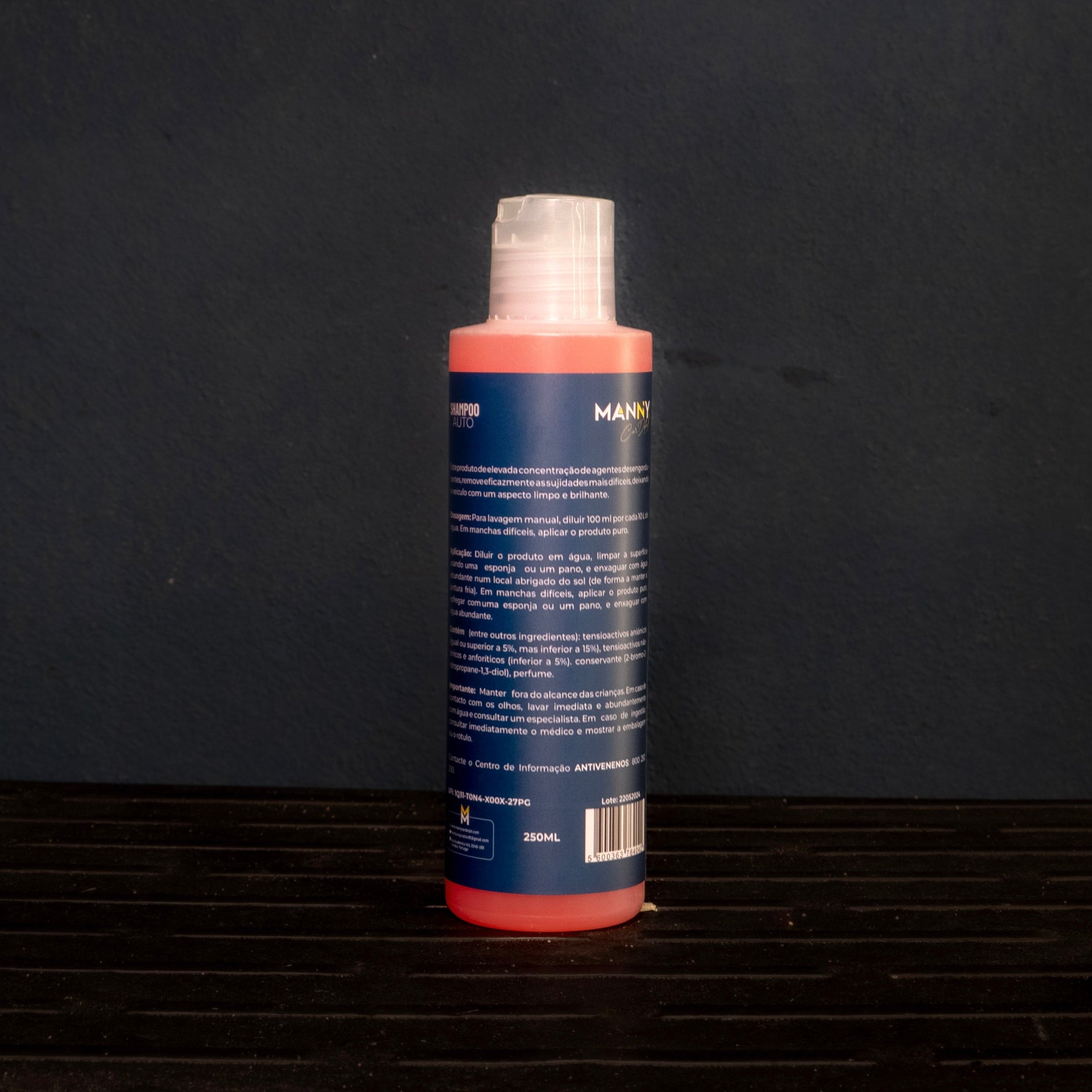 Manny Premium Shampoo – Limpeza Profunda & Eco-Brilho