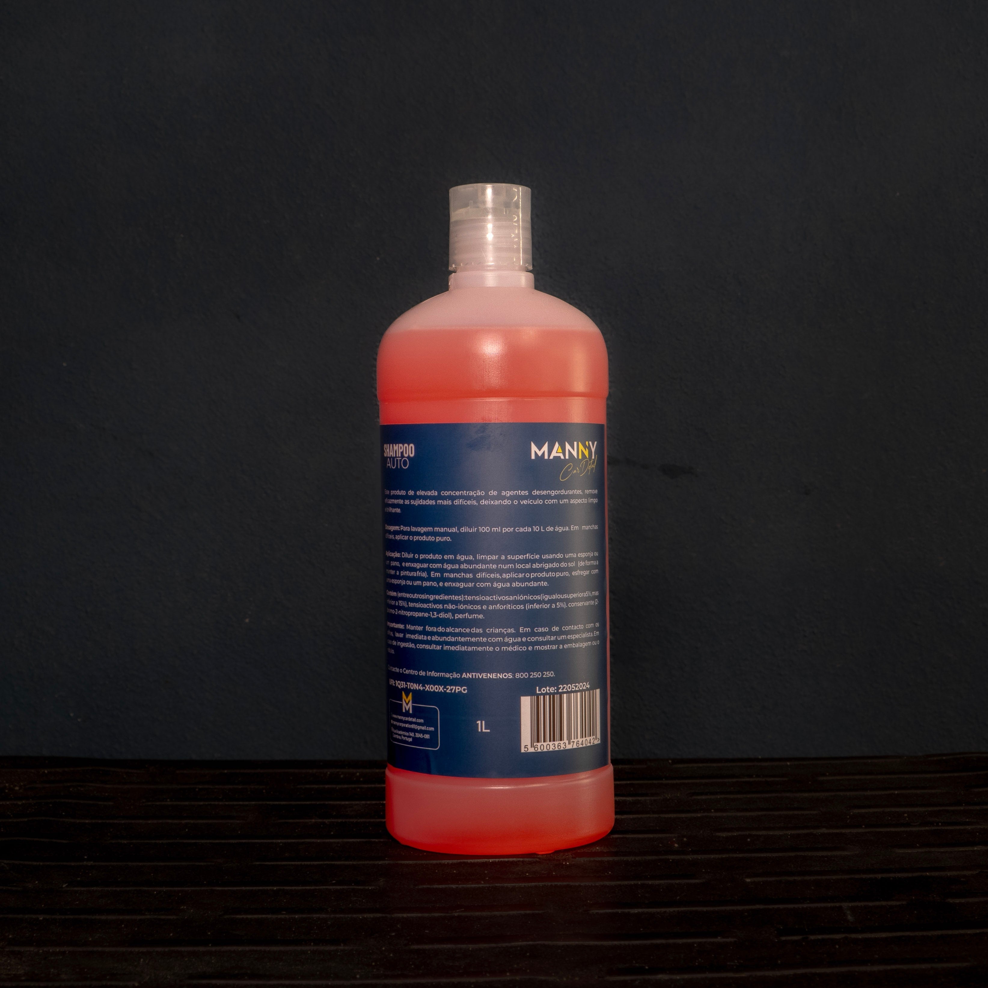 Manny Premium Shampoo – Limpeza Profunda & Eco-Brilho